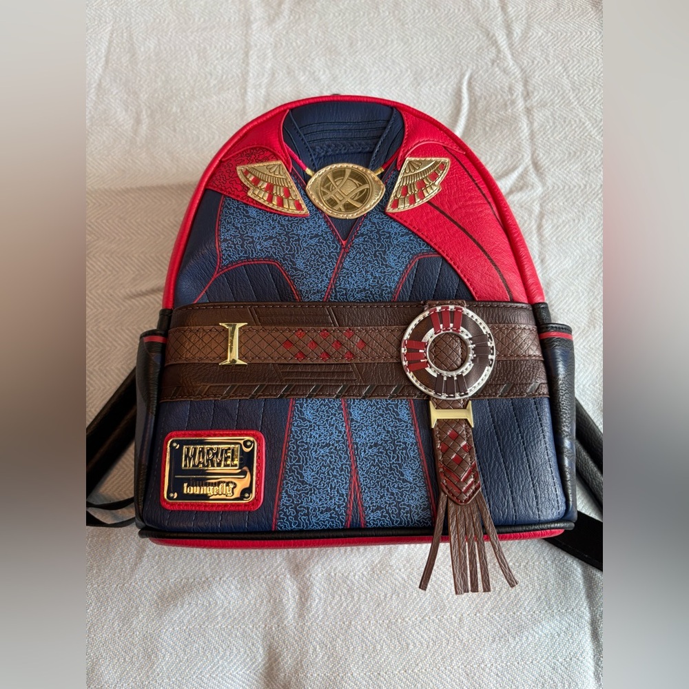 Loungefly Dr. Strange mini backpack. Disney parks. Marvel.